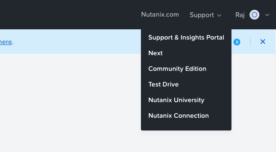 Get Notifications for Nutanix Support and Insights Update
